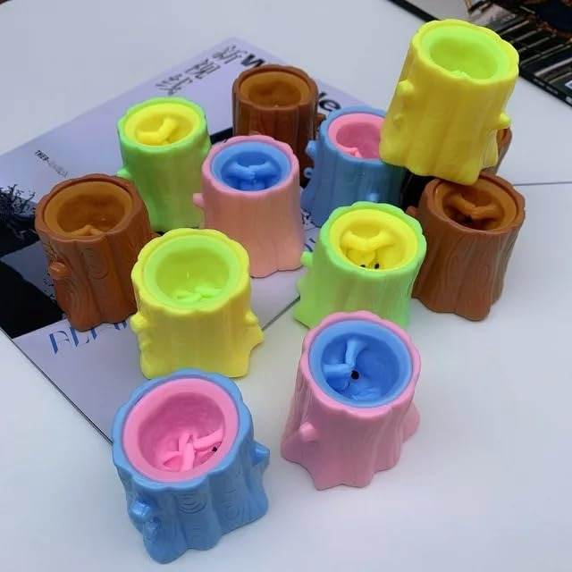 Popping up Squirrel Squeeze Toy (Each)