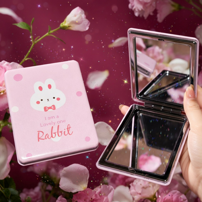 Bunny Pocket Mirror (Bow Tie Bunny)(Each)