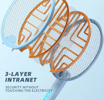 Round Design Electric Mosquito Swatter