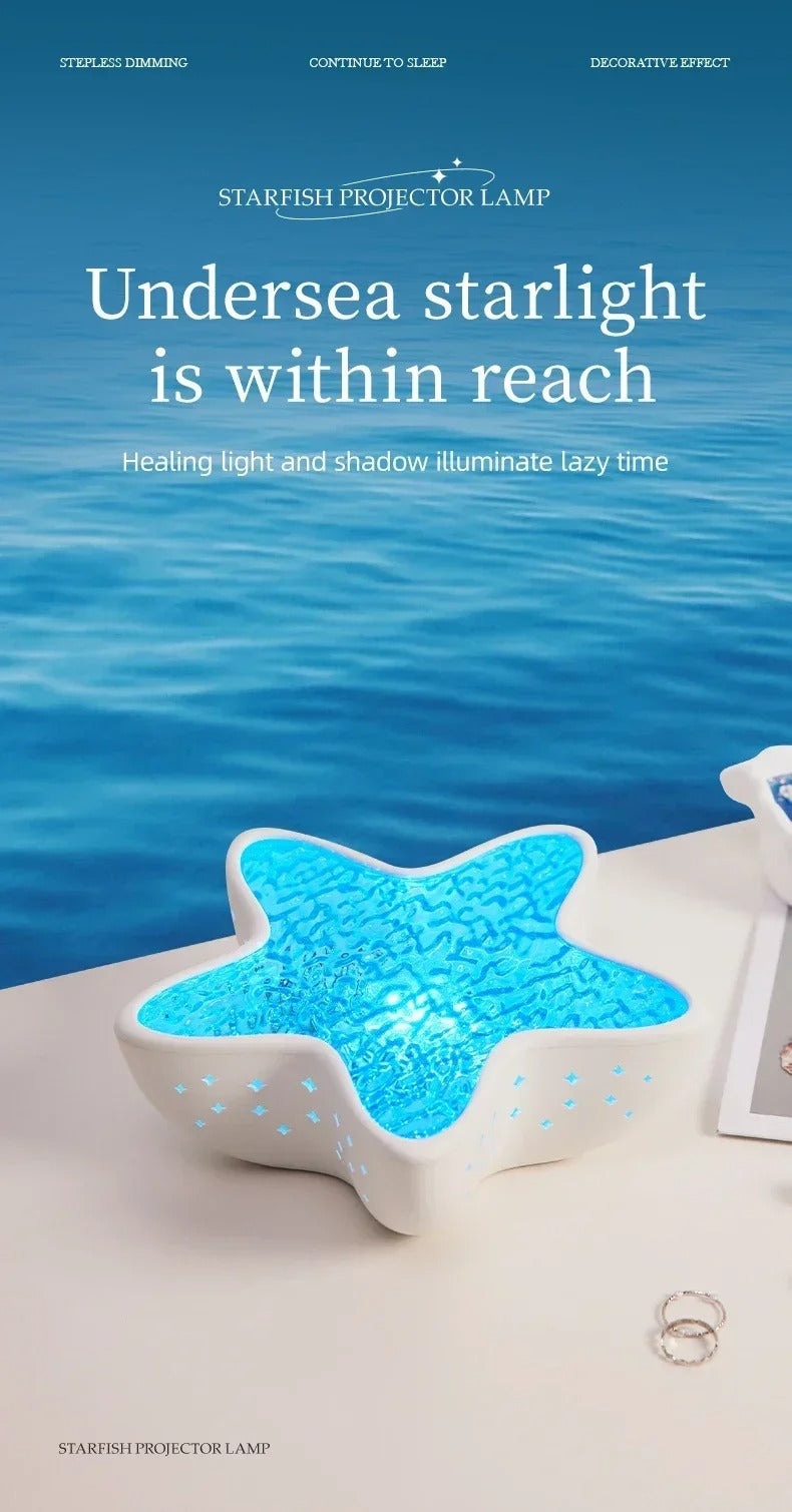 Starfish Sky Projector Lamp