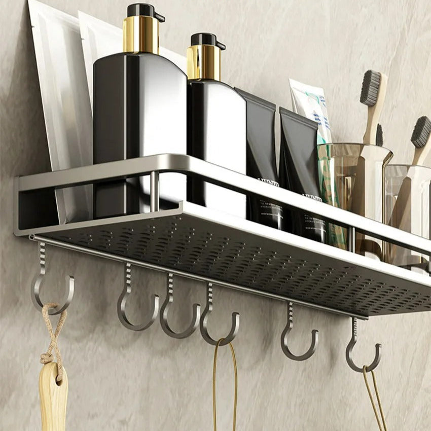 Towel Rod Wall Mounted Storage Rack (60cm)