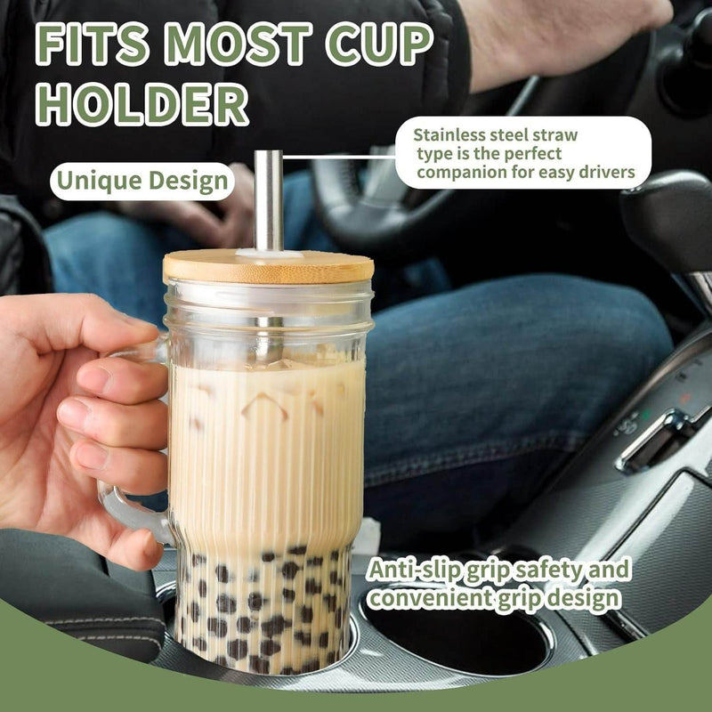 Ribbed Glass Tumbler  (720ml)(Each)