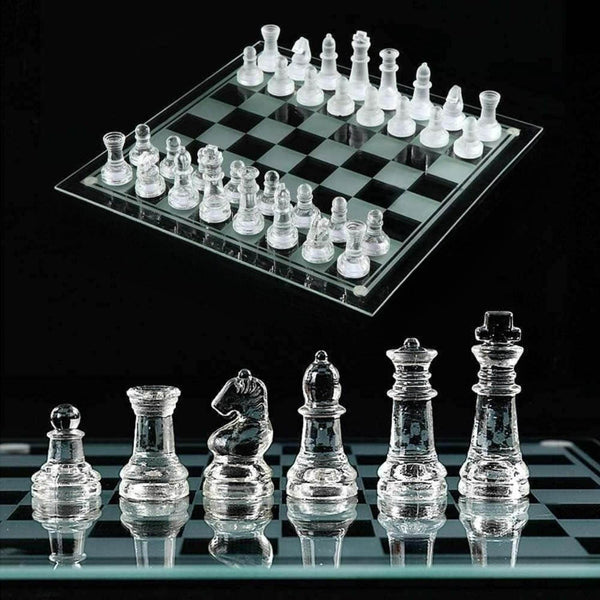 Glass Chess Set