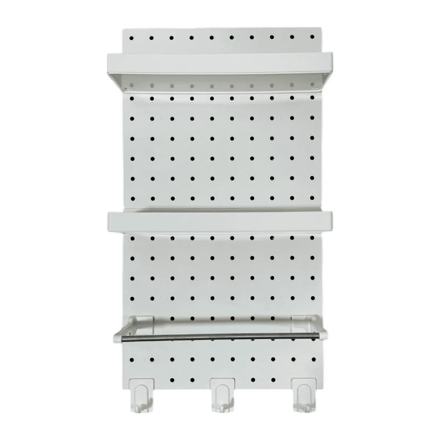 Adjustable Wall Mounted Wire Wrap Board Storage Rack