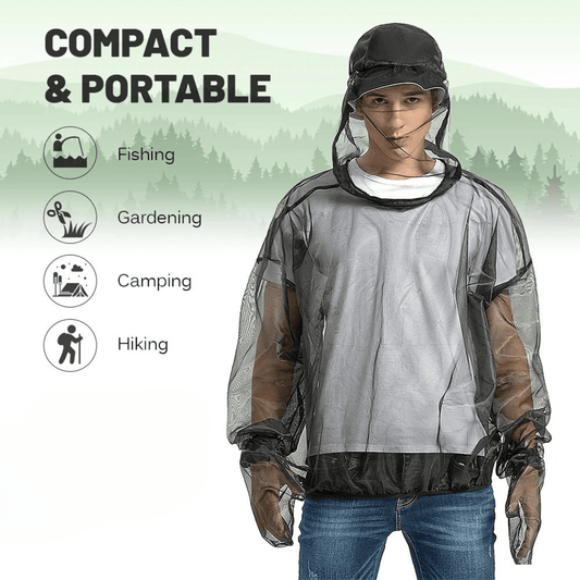 Outdoor Hooded Bug Jacket