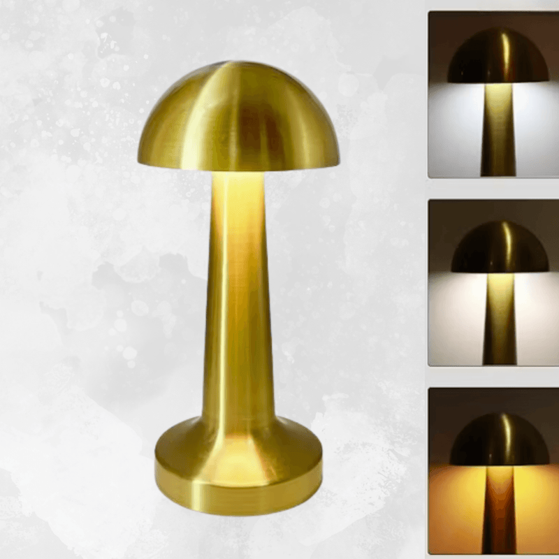 Rechargeable Mushroom Touch Desk Lamp
