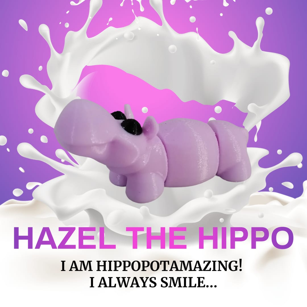 Hazel The Hippo Fidget Toy