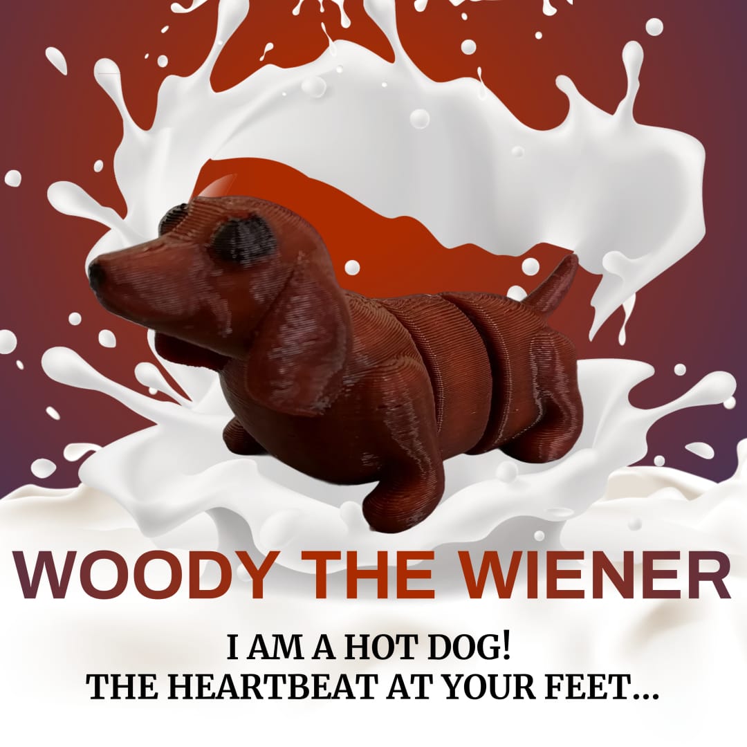Woody The Wiener Fidget Toy