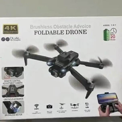 Foldable Brushless Drone With Dual HD Camera - DMC Wholesale