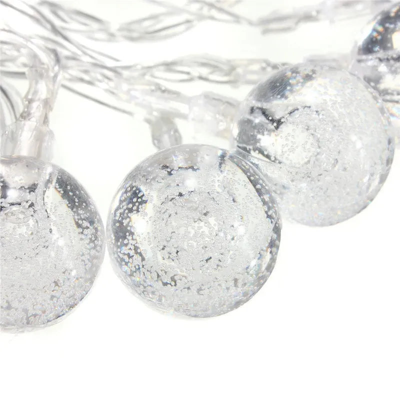 Battery Operated Tiny Balls String Lights (20L)(3M)(Yellow)