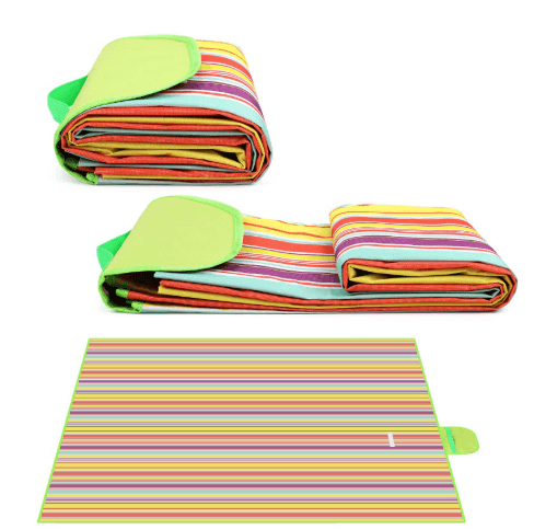 Colourful Folding Picnic Blanket