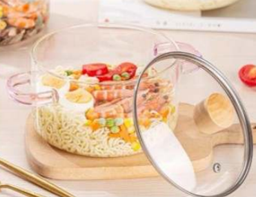 Clear Heat-Resistant Glass Simmer Pot (2.6L)
