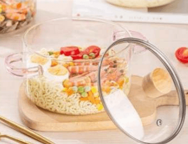 Clear Heat-Resistant Glass Simmer Pot (3.2L) - DMC Wholesale