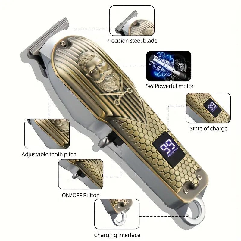 Cordless Hair Clippers Kit