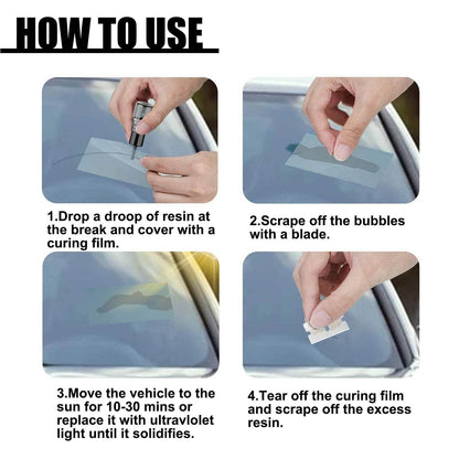 Windshield Crack Restore Resin Liquid - DMC Wholesale