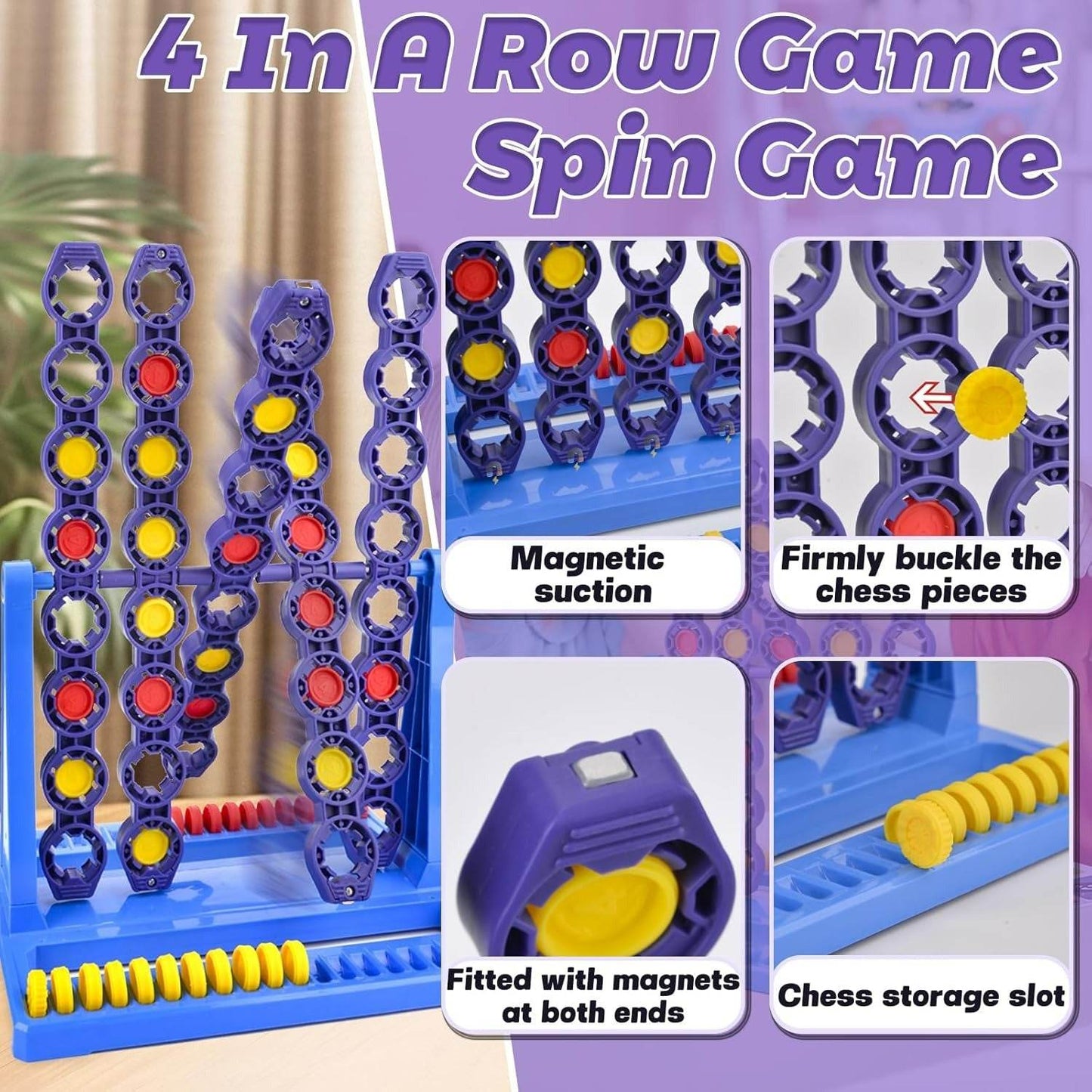 4 In A Row Connect Family Game