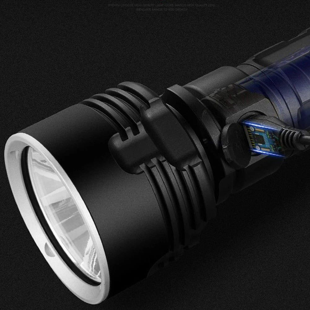 Ultra Bright High Lumens LED Flashlight (16.5cm)