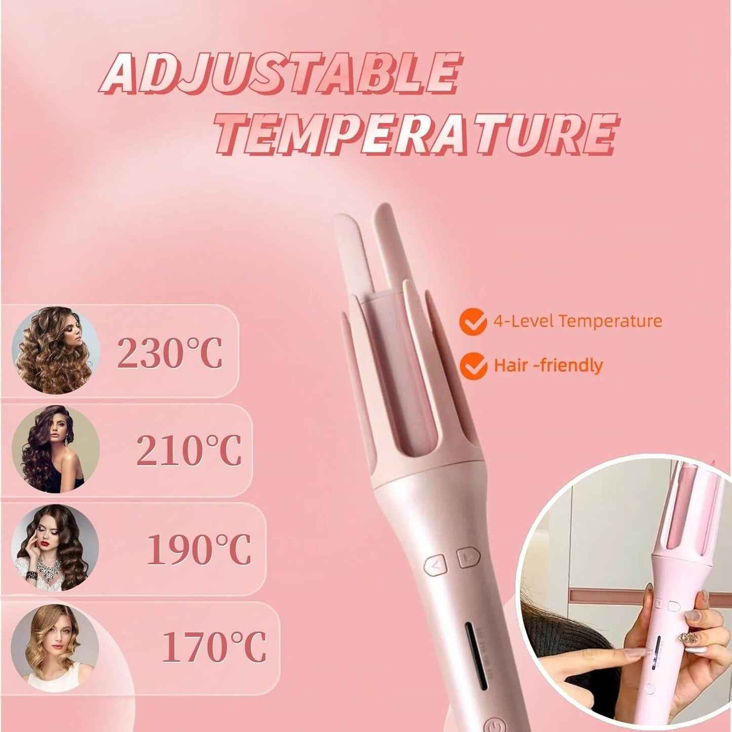 Automatic Rotating Curling Iron