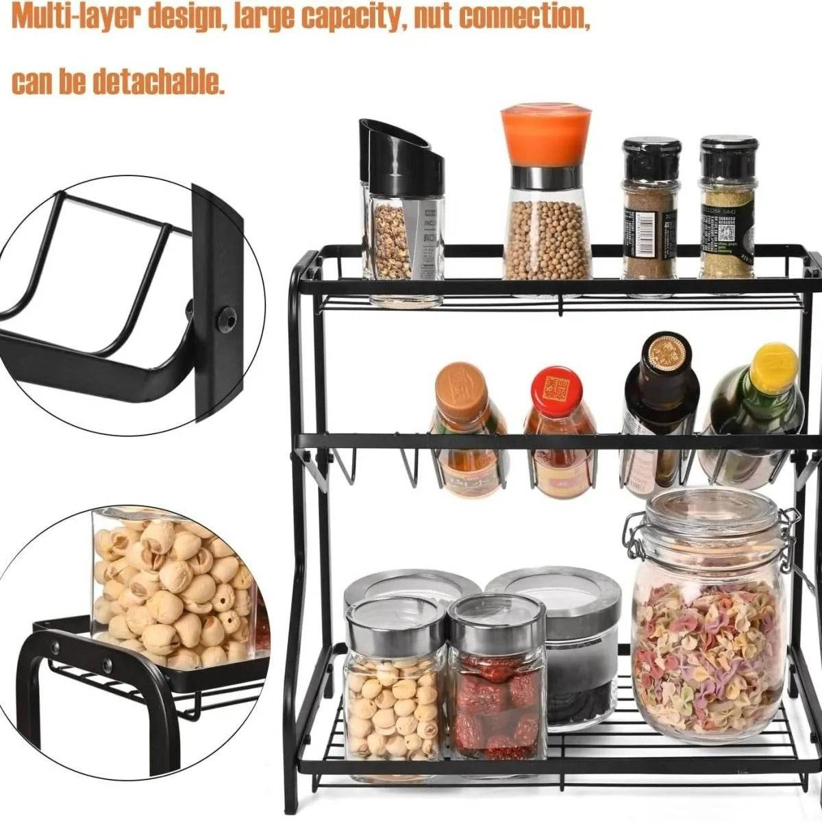 Kitchen Incline Storage Rack (3 Tier)