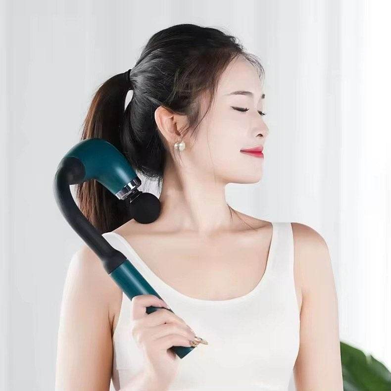 Deep Tissue Massage Gun With Upgraded Extension Handle