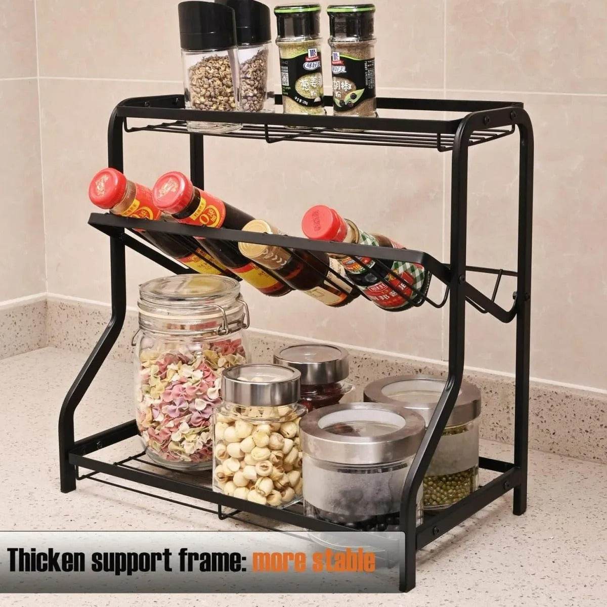 Kitchen Incline Storage Rack (3 Tier)