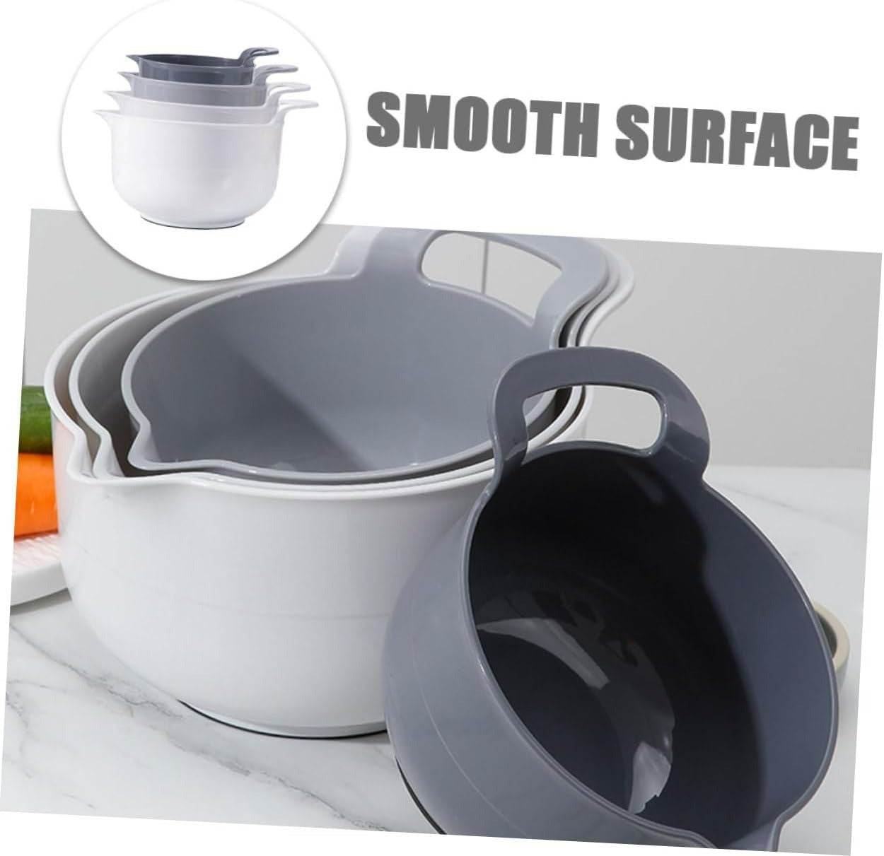 Kitchen Salad Mixing Bowls (4 pcs)