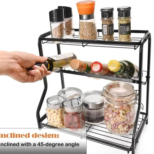 Kitchen Incline Storage Rack (3 Tier)