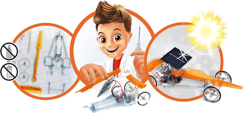 Solar Powered Racing Car - Alt View