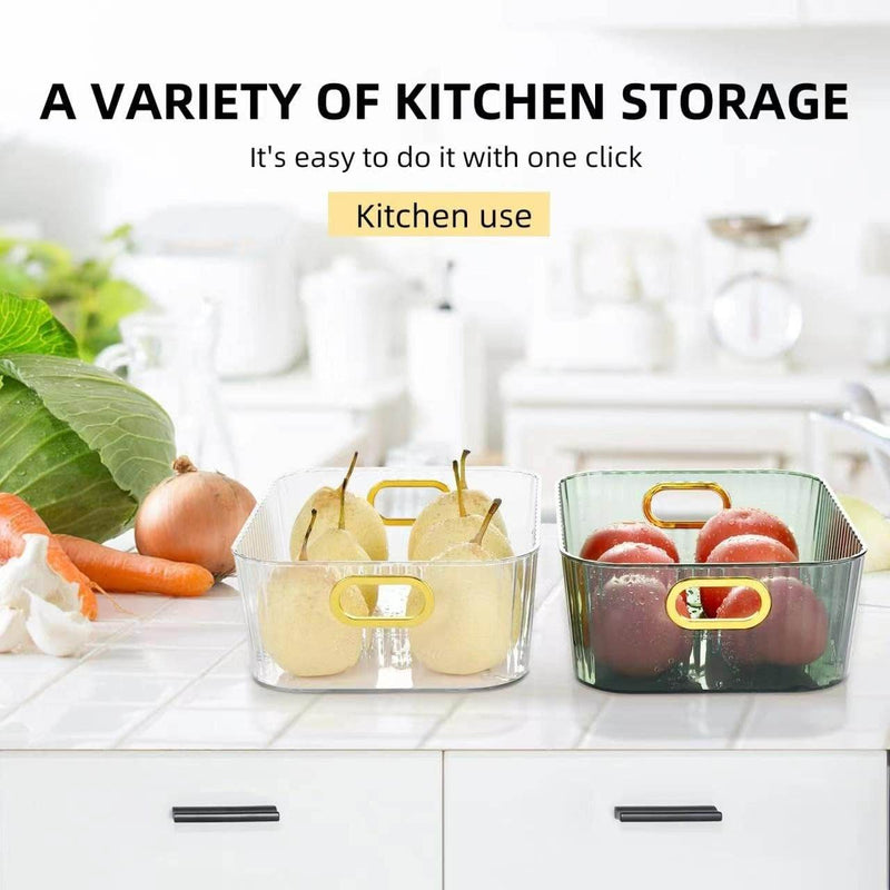 Transparent Stackable Acrylic Storage Basket