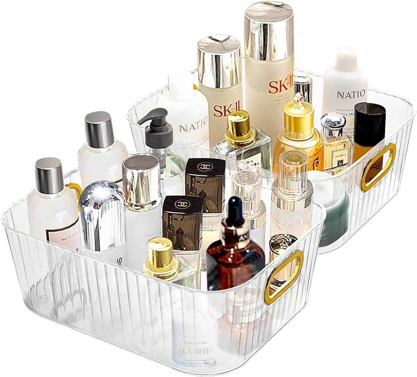 Transparent Stackable Acrylic Storage Basket