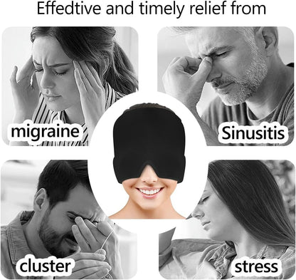 Reusable Cold Hot Therapy Migraine Relief Cap