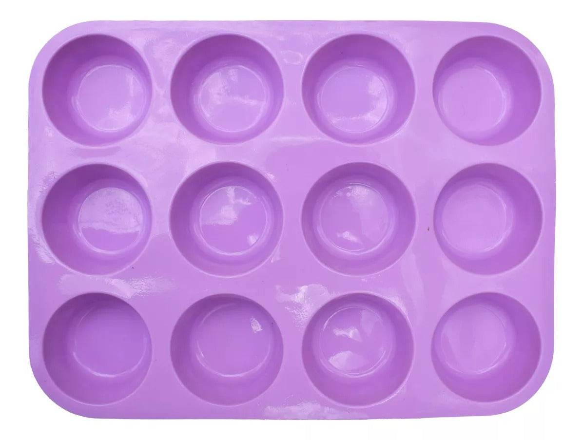Silicone Cupcake Mold (12 cups)