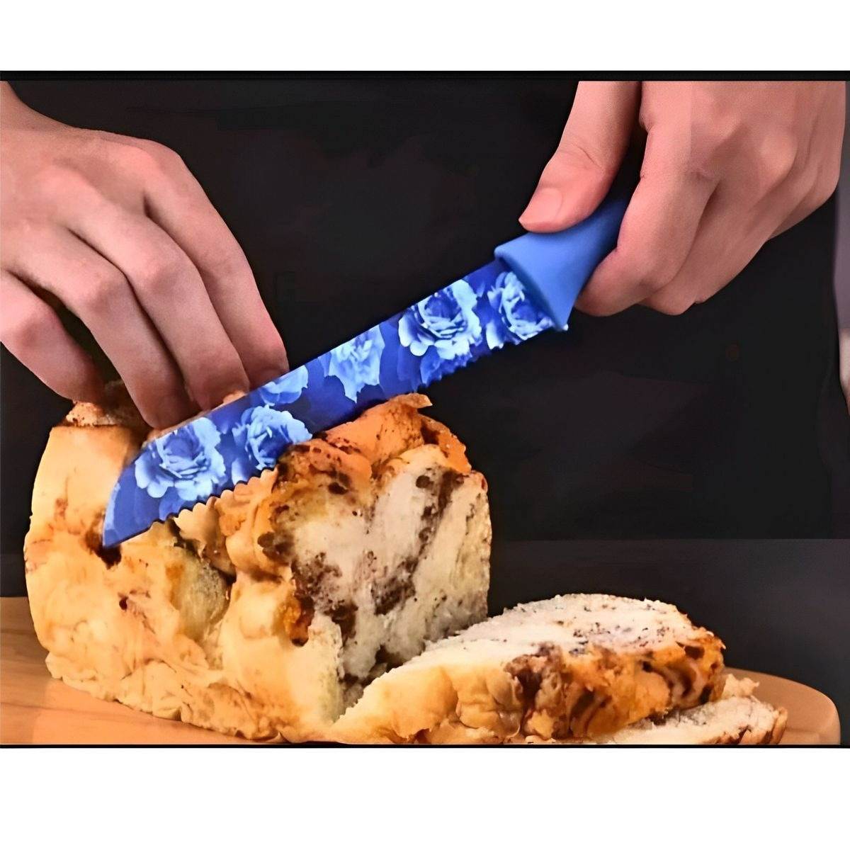 Stainless Steel Corrugated Knife Set (6 pcs)