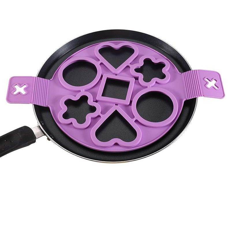 Silicone Flapjack And Egg Mold (Shapes)