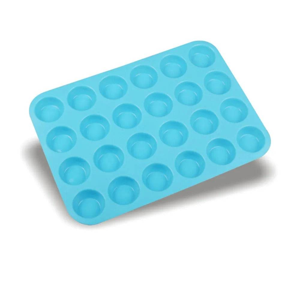 Silicone Cupcake Mold (24 cups)