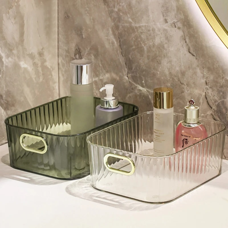 Transparent Stackable Acrylic Storage Basket
