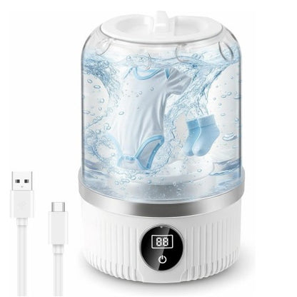 Wireless Charging Mini Washing Machine