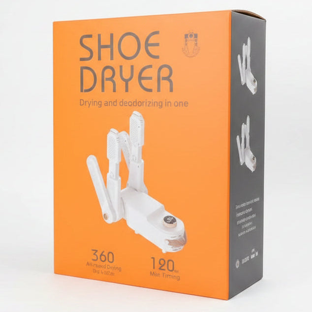 360° Wrap Around Shoe Dryer with Smart Timing