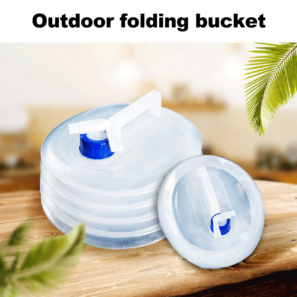 Collapsible Water Container with Spigot (5L)