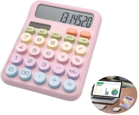 Pastel Electronic Calculator DX-818