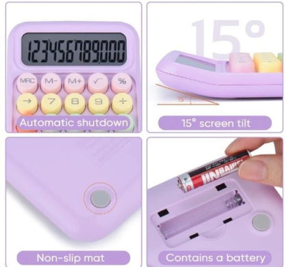 Pastel Electronic Calculator DX-818