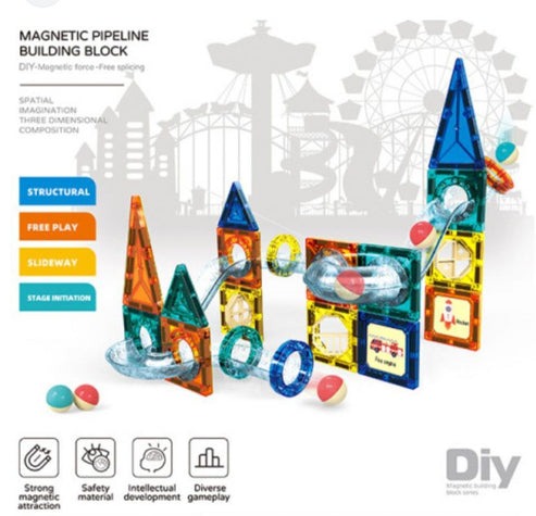 Magnetic Building Blocks (97 pcs)