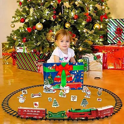Christmas Electric Construction Train Track Set - DMC Wholesale