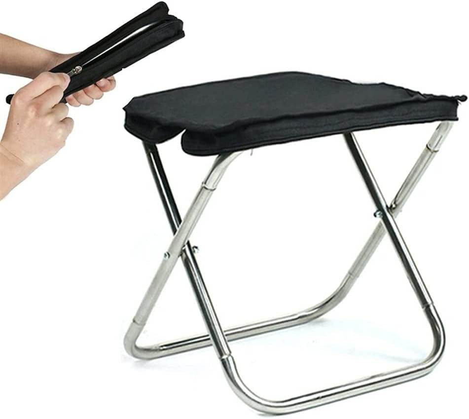 Mini Portable Folding Camping Stool In A Bag
