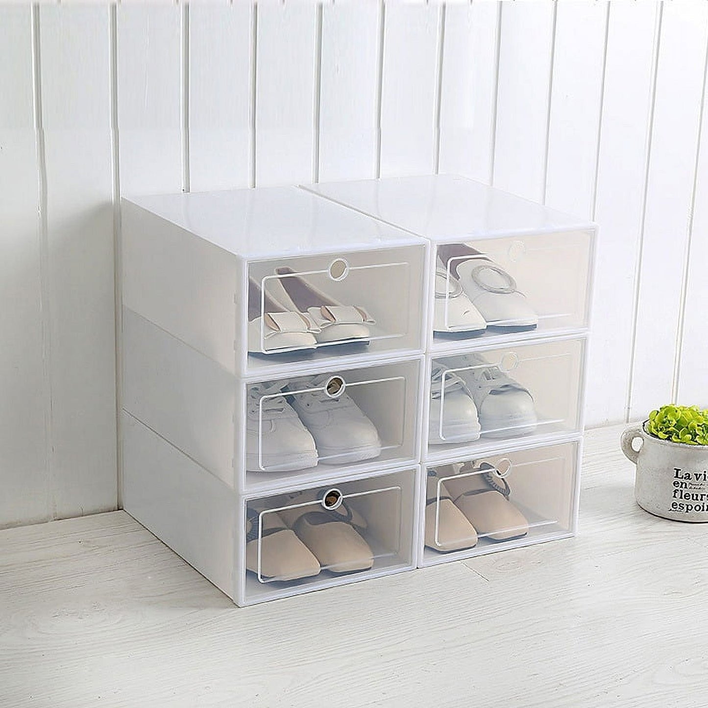 Shoe Storage Box Set (Medium)(6 pcs)