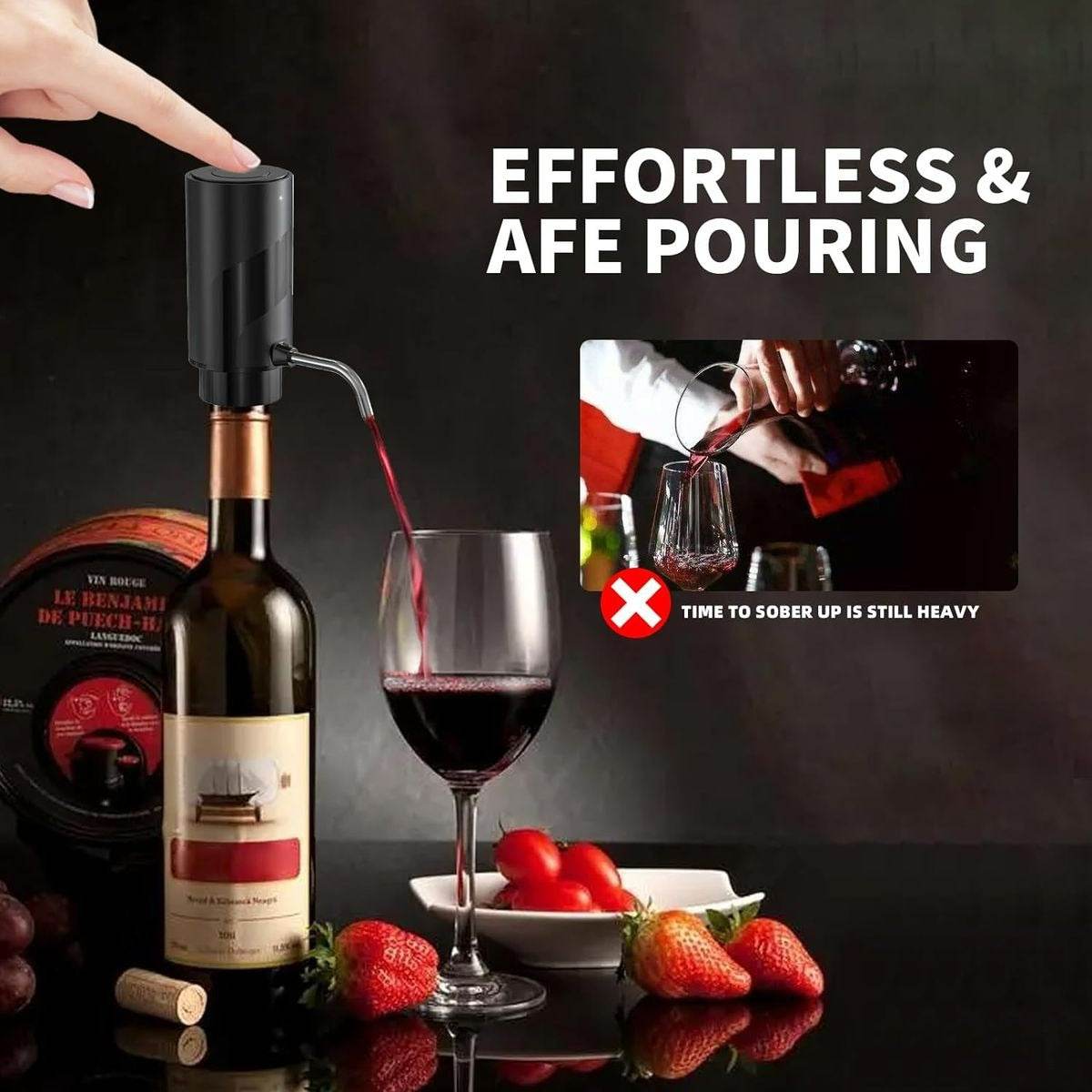 Automatic Wine Bottle Dispenser Decanter