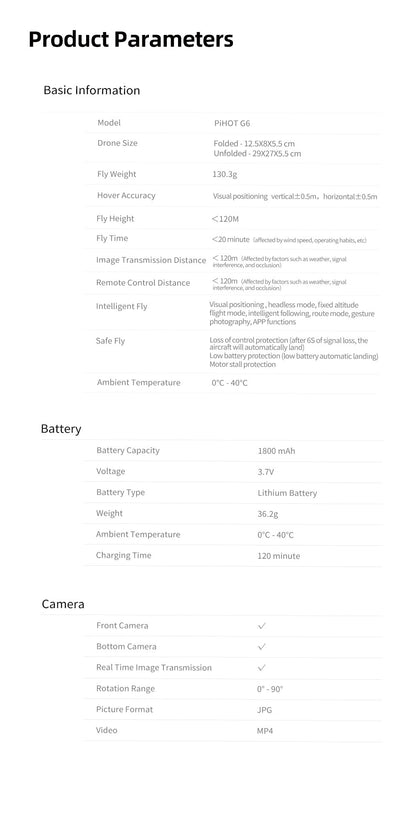 PiHOT G6 Drone