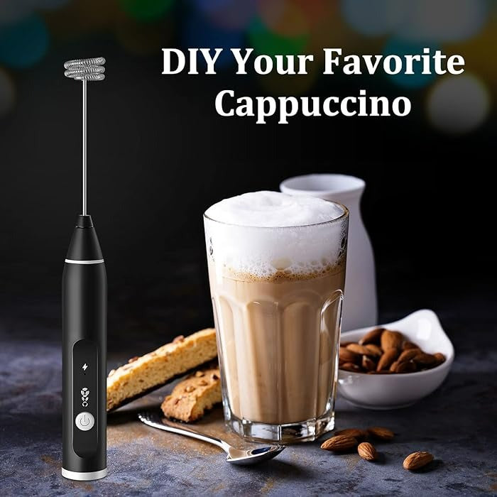 USB Rechargeable Milk Frother