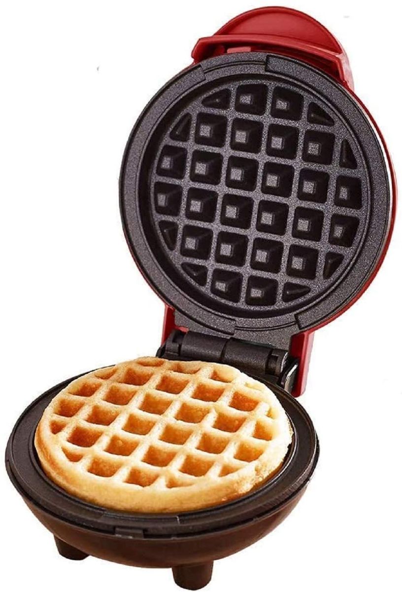 Compact Non‑Stick Mini Waffle Maker
