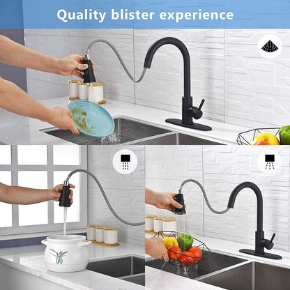 Matte Pull Down Kitchen Faucet
